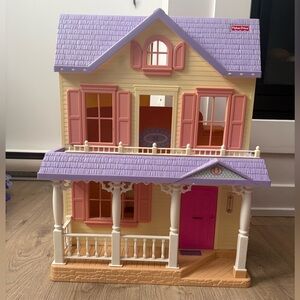 Fisher-Price Loving Family Grand Folding Dollhouse | Vintage+Furniture
